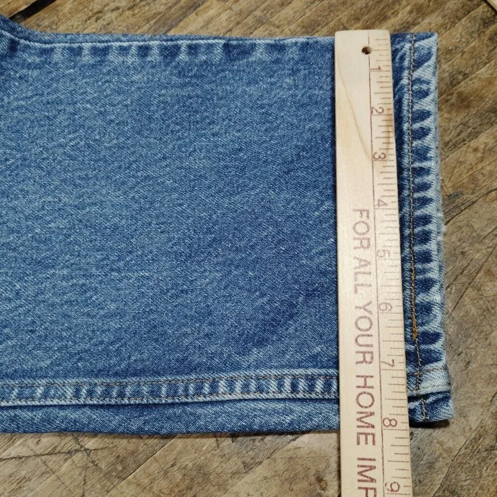 Vintage Levi’s 505 Regular Fit 34 x 29 Denim Blue 1990's Straight Leg 100% Cotto